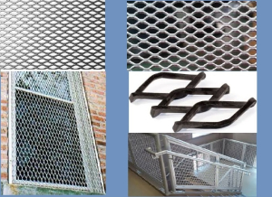 expanded mesh fence