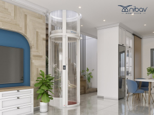 series iii signature white residential elevator