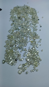 White Rough Diamonds