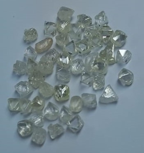 White Rough Diamonds
