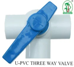U-PVC THREE WAY VALVE