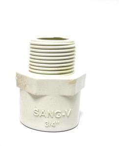 SANG-V uPVC MTA, MALE THREADED ADAPTER, ASTM MTA, AQUA MTA SCH.80