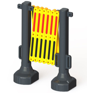 2.5 Mtr Expandable Barricade Road Safety Barricade RSB-2.5EX(2580)
