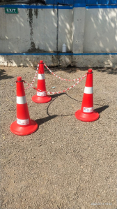 Traffic Cone Round Base 750 Mm RSTC-750R(W)