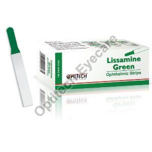 Lissamine Green Ophthalmic Strips