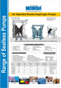 double diaphragm pump