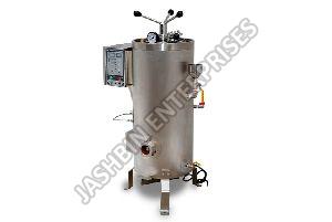Triple Walled Vertical High Pressure Steam Sterilizer