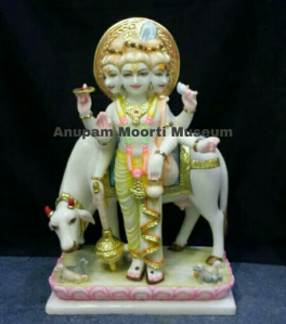 Marble Dattatery  Statue