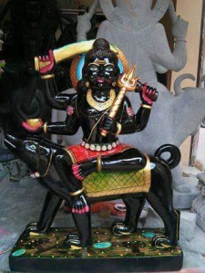 Marble Bhairav Baba Statue