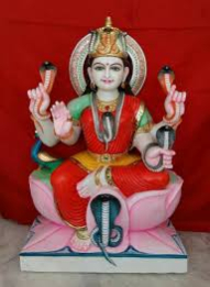 Marble Mansa Mata Statue