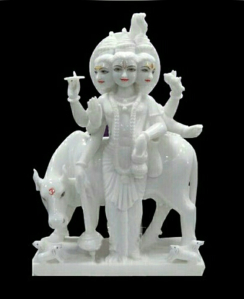 Marble Dattatery  Statue