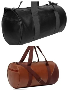 Leatherette Duffle Bag