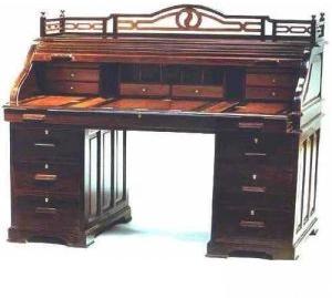 Antique Roll Top Desk