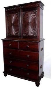 Antique Sunburst Cabinet