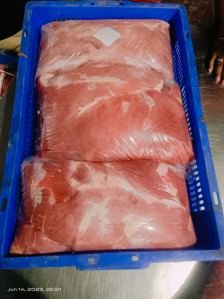 Frozen Beffalo meat