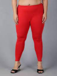 Ladies Plus Size Ankle Legging