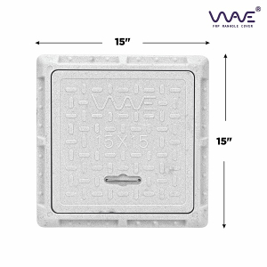 15 Inch X 15 Inch FRP Square Manhole Cover 