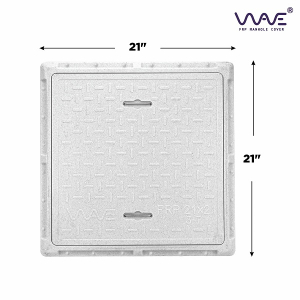 21 Inch X 21 Inch FRP Square Manhole Cover