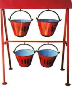 fire bucket stand