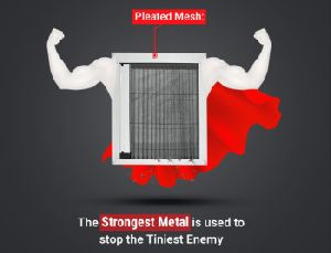 mosquito nets in Hyderabad & Pleated Mesh Doors