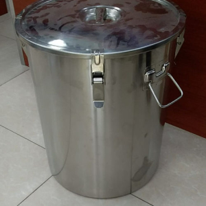 Stainless Steel Powder Storage Drum