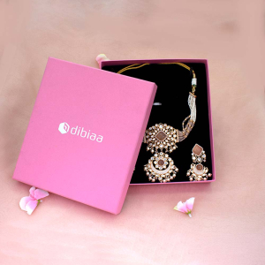 Pink Necklace Set Box