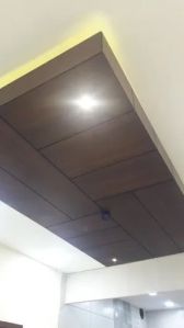 wooden false ceiling