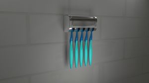 SS Toothbrush Holder