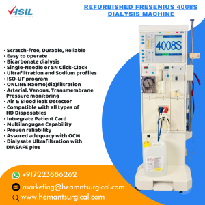 Refurb dialysis machine