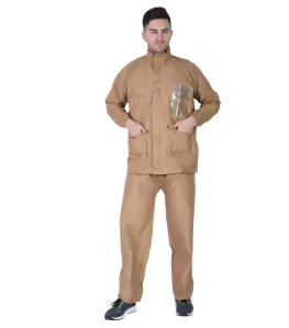 KHAKI RAIN SUIT