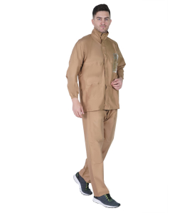 KHAKI RAIN SUIT