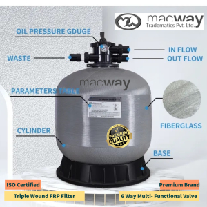 Swimming Pool Fiberglass Sand Filter