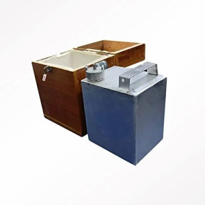 Petroleum Sample Container With Wooden Box 1lit Capacity