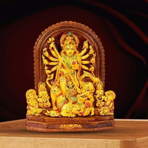 Handcrafted Terracotta Goddess Durga Idol