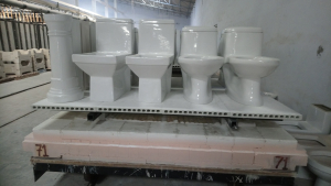 Sanitary Ware Round Bats, Extruded Batts