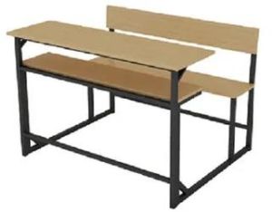 Wooden School Benches