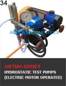 hydrostatic testing pumps