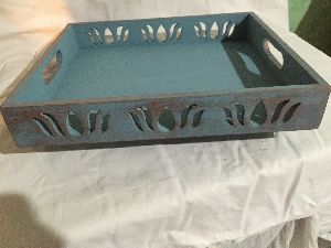 Fancy Wooden Serving Tray