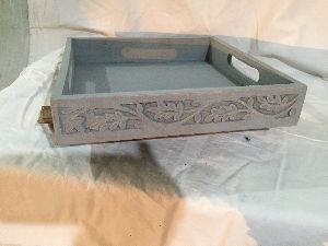 Fancy Wooden Serving Tray