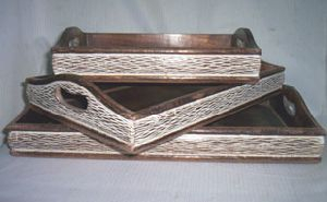 Designer Wooden Tray