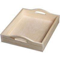 Fancy Wooden Serving Tray