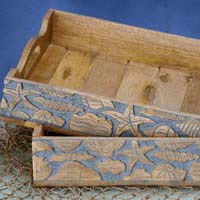 Fancy Wooden Serving Tray