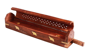 Sheesham Wood Incense Coffin Burner Boxes