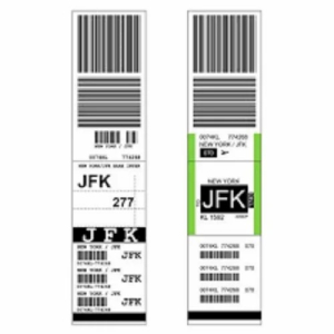 Airline Luggage Label