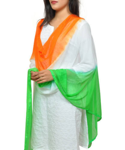 Chiffon Tiranga Dupatta