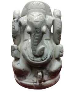 Gemstone Ganesha Statue