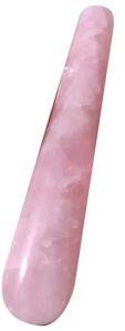 Rose Quartz Stone Massage Wands