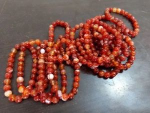 Round Carnelian Beads