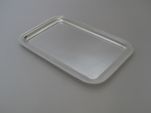 Rectangular Silver Plated Tray