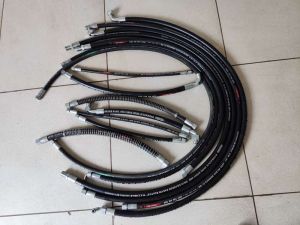 Hydraulic hose for backhoe and excavator